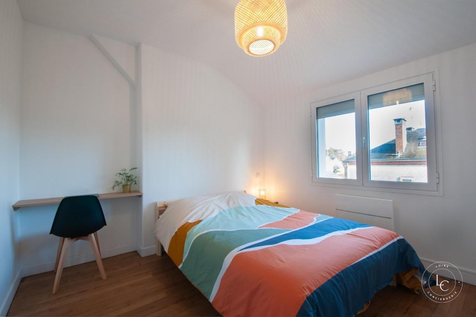 Bright 70m Near Center & The Loire Appartement