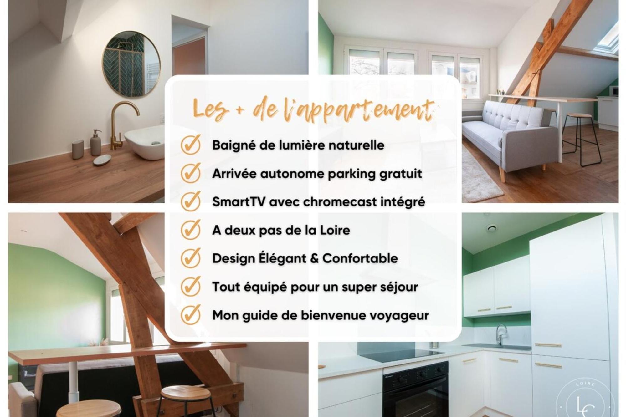 Bright 70m Near Center & The Loire * Orléans